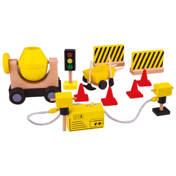 Wooden Construction Equipment for Toddlers